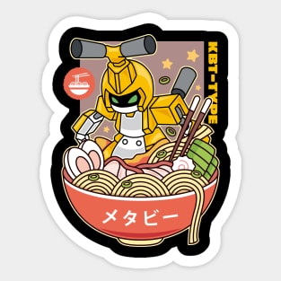 Kbt Beetle Type Ramen Sticker